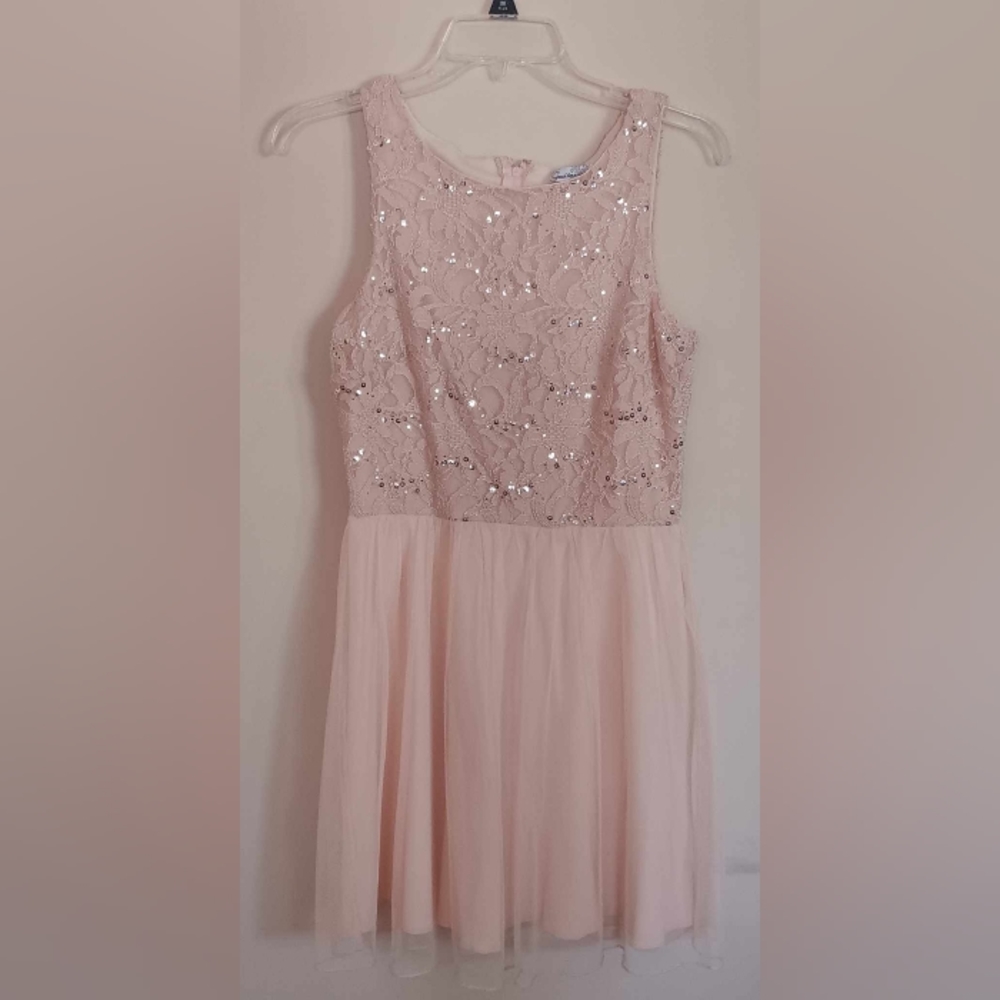 Speechless Light Pink, Seqin Dress. Juniors Size 9